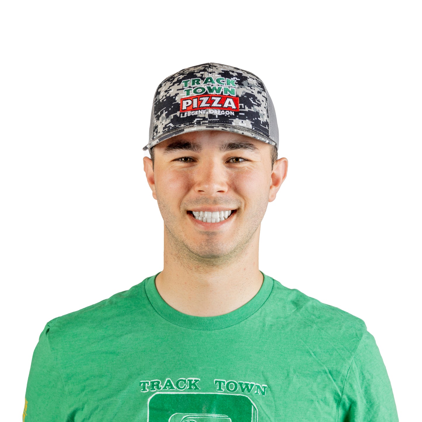 Richardson Trucker Hat - Digital Black Camo