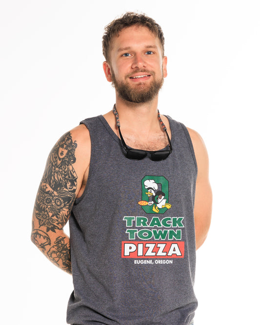 Port & Company Cotton Tank Top - Dark Heather Grey